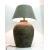 Lampa ceramiczna Rustykalna z abażurem 47cm